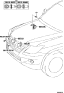 Diagram for 2012 Lexus RX350 Horn - 86520-48110