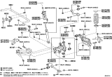 Diagram for Lexus NX450h+ Sway Bar Bracket - 48832-42021