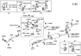 Diagram for Lexus RX350 Catalytic Converter - 17410-0P180