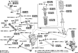 Diagram for 2022 Lexus LS500 Alignment Bolt - 48409-11040