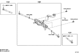 Diagram for 2024 Lexus RC350 Control Arm Bolt - 90178-16001