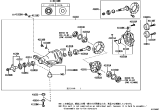 Diagram for 2022 Lexus RC F Carrier Bearing Spacer - 90521-99081