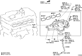 Diagram for 2018 Lexus IS350 Intake Manifold - 17111-31250