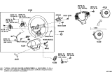 Diagram for 2017 Lexus NX200t Steering Wheel - 45100-76160-C2