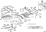 Diagram for 2020 Lexus RC300 Floor Pan - 58311-53070