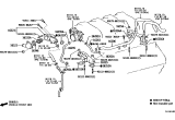 Diagram for Lexus IS350 Thermostat Gasket - 96761-35035