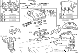 Diagram for 2009 Lexus ES350 Intake Manifold - 17190-31081