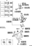 Diagram for 2016 Lexus ES350 Control Arm Bolt - 90080-10271