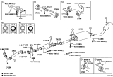 Diagram for Lexus RX350 Catalytic Converter - 17420-31500