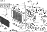 Diagram for Lexus CT200h Radiator Support - 16535-20030