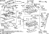 Diagram for Lexus UX200 Engine Cover - 12601-24031