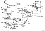 Diagram for Lexus UX200 Engine Cover - 51420-76010