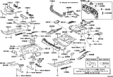 Diagram for 2021 Lexus UX250h Floor Pan - 58112-10041
