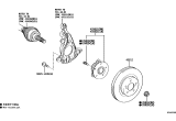 Diagram for 2025 Lexus UX300h Brake Disc - 43512-76010