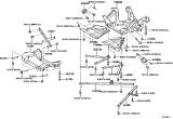 Diagram for Lexus LFA Crossmember Bushing - 52203-77010