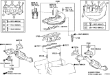 Diagram for 2018 Lexus IS350 Intake Manifold - 17111-31171