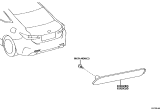 Diagram for Lexus RX450h+ Bumper Reflector - 81910-48012