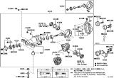 Diagram for 2022 Lexus RC F Carrier Bearing Spacer - 90521-99066