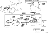 Diagram for 2024 Lexus RC300 Light Control Module - 89908-24040
