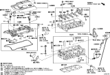Diagram for Lexus UX200 Engine Cover - 12601-24021
