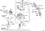 Diagram for Lexus ES330 Air Filter Box - 17700-20190
