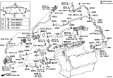 Diagram for 2010 Lexus LX570 Coolant Reservoir Hose - 16261-38020