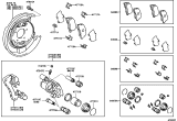 Diagram for Lexus NX200t Brake Bleeder Screw - 47547-20010