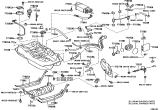 Diagram for Lexus ES330 Crankcase Breather Hose - 77404-33010
