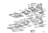 Diagram for 1991 Lexus LS400 Floor Pan - 58101-50010