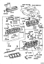 Diagram for 1994 Lexus GS300 Head Gasket - 11115-46041