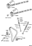Diagram for 1996 Lexus GS300 Camshaft - 13502-46020