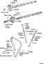 Diagram for 1996 Lexus GS300 Camshaft - 13501-46030