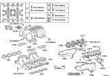 Diagram for 2001 Lexus GS430 Intake Manifold - 17101-46030