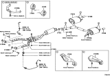 Diagram for 2012 Lexus IS250 Exhaust Hanger - 17509-31030