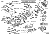 Diagram for 2020 Lexus RC300 Floor Pan - 58111-24060