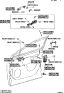 Diagram for 2023 Lexus ES350 Door Lock - 69040-02440