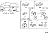 Diagram for 2017 Lexus ES350 Ignition Lock Assembly - 89611-0E051