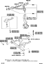 Diagram for Lexus GS430 Control Arm Bolt - 90105-14127