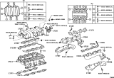 Diagram for 2001 Lexus GS430 Intake Manifold - 17102-50012