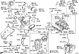 Diagram for 2014 Lexus ES350 Intake Manifold - 17120-36050