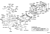 Diagram for 2017 Lexus NX200t Floor Pan - 58311-78020