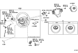 Diagram for 2017 Lexus NX200t Steering Wheel - 45100-53460-C0