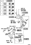 Diagram for 2006 Lexus ES330 Control Arm Bolt - 90119-14116