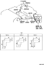 Diagram for Lexus ES330 Crankcase Breather Hose - 12261-20050