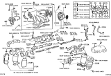 Diagram for 2008 Lexus RX400h Intake Manifold - 17101-20070