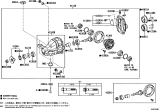 Diagram for 2022 Lexus RC F Carrier Bearing Spacer - 90521-99067