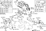 Diagram for 2023 Lexus ES300h Intake Manifold - 17190-31270