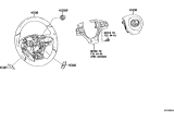 Diagram for 2016 Lexus RX350 Steering Wheel - 45100-48630-C2