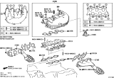Diagram for 2013 Lexus IS350 Intake Manifold - 17120-31041