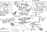 Diagram for 2009 Lexus IS350 Intake Manifold - 17190-31100